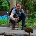 Robbie Kirkman, the Eden Project’s Education Team Lead, delivers lessons live from the Rainforest Biome